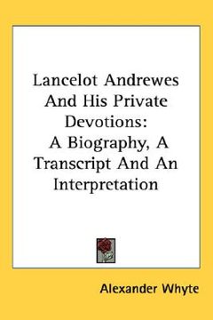 portada lancelot andrewes and his private devotions