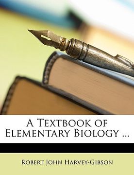 portada a textbook of elementary biology ...
