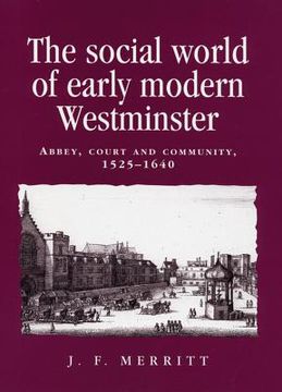 portada the social world of early modern westminster