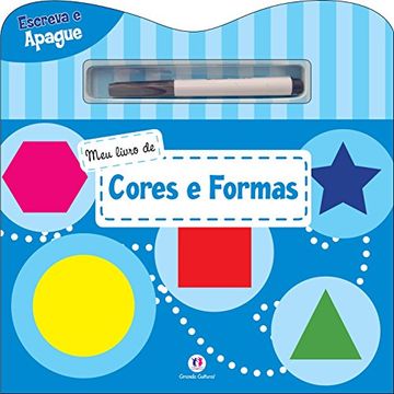 portada Escreva e Apague: Meu Livro de Cores e Formas (in Portuguese)