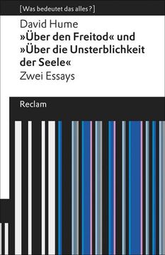 portada Über den Freitod« und »Über die Unsterblichkeit der Seele« (in German)