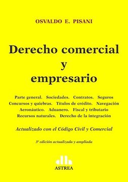 portada Derecho Comercial y Empresario (3 Edicion Actualizada y Ampliada) (in Spanish)