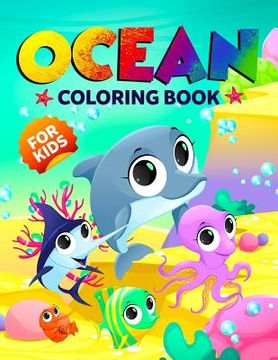 portada Ocean Coloring Book (en Inglés)