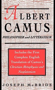 portada Albert Camus (in English)