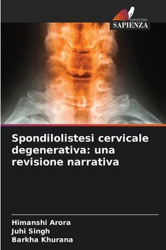 portada Spondilolistesi cervicale degenerativa: una revisione narrativa (in Italian)
