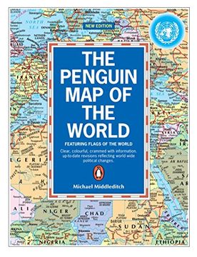 portada The Penguin map of the World (World Maps) (in English)