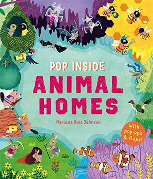 portada Pop Inside: Animal Homes (en Inglés)