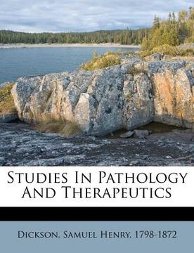 portada studies in pathology and therapeutics (en Inglés)