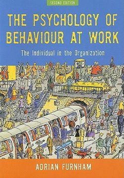 portada The Psychology of Behaviour at Work: The Individual in the Organization (en Inglés)