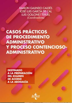 portada Casos Prácticos de Procedimiento Administrativo y Proceso Contencioso-Administrativo (in Spanish)
