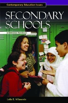 portada Secondary Schools: A Reference Handbook (Contemporary Education Issues) (in English)