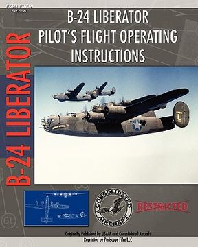 portada b-24 liberator pilot's flight operating instructions