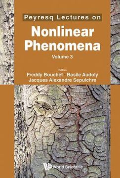 portada peyresq lectures on nonlinear phenomena: volume 3 (in English)