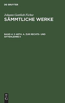 portada 2 Abth. A. Zur Rechts- und Sittenlehre ii (in German)