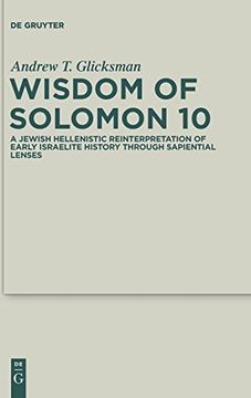 portada Wisdom of Solomon 10 (Deuterocanonical and Cognate Literature Studies) (en Inglés)