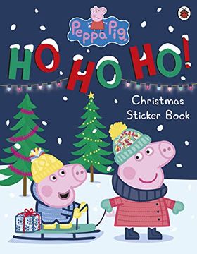 portada Peppa Pig. Ho! Ho! Ho! Christmas Sticker Book (in English)