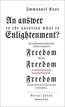 portada An Answer to the Question: 'what is Enlightenment? ' (Penguin Great Ideas) (en Inglés)