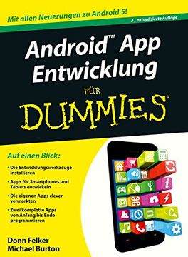 portada Android app Entwicklung für Dummies (en Alemán)