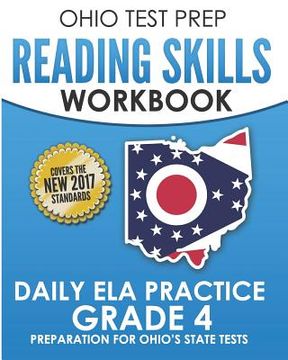 portada OHIO TEST PREP Reading Skills Workbook Daily ELA Practice Grade 4: Practice for Ohio's State Tests for English Language Arts (en Inglés)