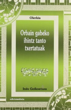 portada Orbain Gabeko Ihintz Tanto Txertatuak (en Euskera)
