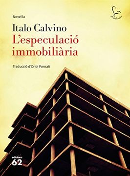 portada L'especulació immobiliària: Traducció dOriol Ponsatí (Catalan Edition)