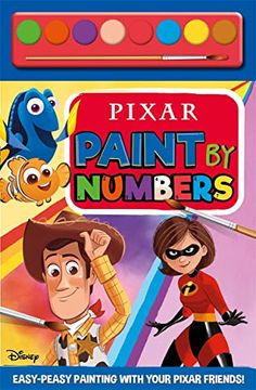portada Disney Pixar Paint by Numbers