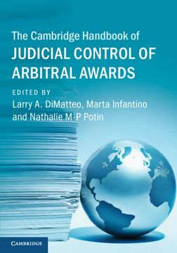 portada The Cambridge Handbook of Judicial Control of Arbitral Awards (Cambridge law Handbooks) (en Inglés)