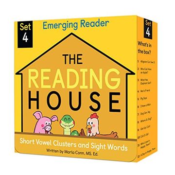 portada The Reading House set 4: Short Vowel Clusters and Sight Words (en Inglés)