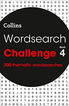 portada Wordsearch Challenge: Book 4: 200 Thematic Wordsearches (en Inglés)