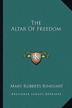 portada the altar of freedom (en Inglés)