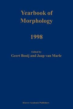 portada yearbook of morphology 1998 (en Inglés)