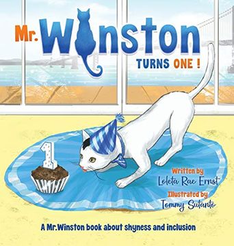 portada Mr. Winston Turns One! A Birthday Book About Shyness and Inclusion (2) (Mr. Winston Book) (en Inglés)