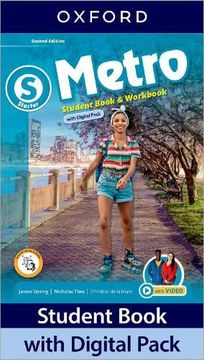 Metro: Starter Level: Student Book and Workbook With Digital Pack (Metro) (en Inglés)