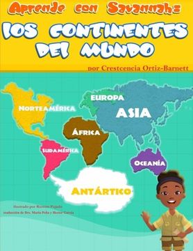 portada Aprende con Savannah: Los Continentes del Mundo: Aprende con Savannah: Los Continentes del Mundo: (in Spanish)