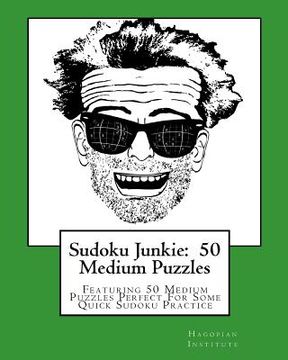 portada sudoku junkie: 50 medium puzzles (in English)