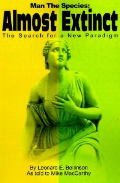 portada man the species: almost extinct: the search for a new paradigm (in English)