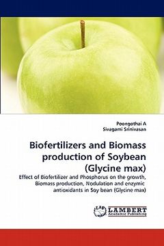 portada biofertilizers and biomass production of soybean (glycine max) (en Inglés)