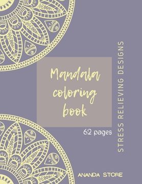 portada Mandala Coloring Book: Mandala Coloring Book for Adults: Beautiful Large Print Patterns and Floral Coloring Page Designs for Girls, Boys, Tee