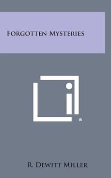 portada Forgotten Mysteries (in English)