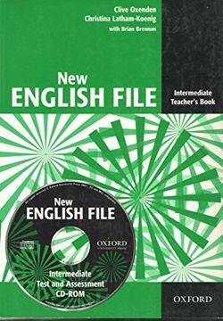 portada New English File Intermediate. Teacher's Book Pack: Teacher's Book With Test and Assessment Cd-Rom Intermediate Level (en Inglés)