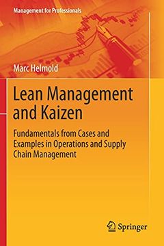 portada Lean Management and Kaizen: Fundamentals From Cases and Examples in Operations and Supply Chain Management (Management for Professionals) (in English)