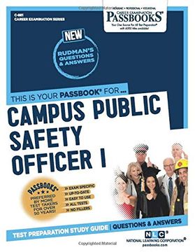 portada Campus Public Safety Officer i (en Inglés)