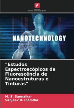portada "Estudos Espectroscópicos de Fluorescência de Nanoestruturas e Tinturas" (in Portuguese)