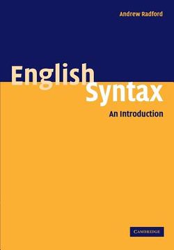 portada English Syntax: An Introduction 