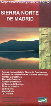 portada Sierra Norte de Madrid : mapa excursionista y turístico