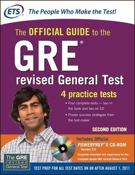portada gre the official guide to the revised general test , second edition [with cdrom]