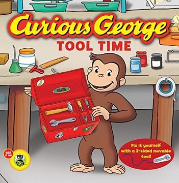 portada curious george: tool time (en Inglés)