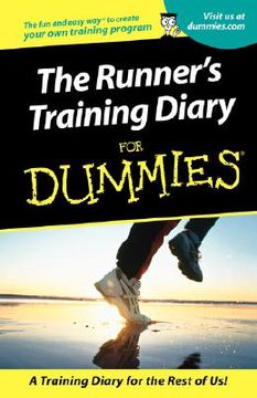 portada runners training diary for dummies (en Inglés)