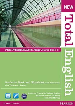 portada New Total English Level Pre-intermediate Course Book 2 Pack (student Book )