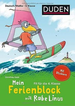 portada Mein Ferienblock mit Rabe Linus fit für die 4. Klasse (en Alemán)